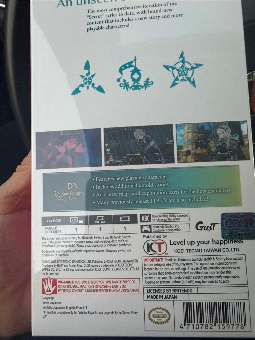 Nintendo Switch - Atelier Ryza Secret Trilogy Deluxe Pack (Art Cover) - Picture 2 of 2